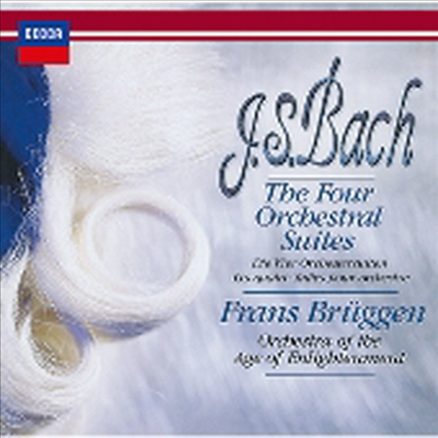 바흐: 관현악 모음곡 1-4번 (Bach: 4 Orchestral Suites BWV1066-1069) (Tower Records Ltd. Ed)(2CD)(일본반) - Frans Bruggen