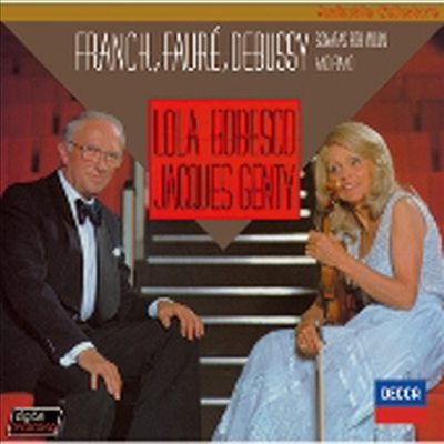 프랑크, 포레, 드뷔시: 바이올린 소나타 (Franck, Faure, Debussy: Violin Sonata) (Tower Records Ltd. Ed)(일본반)(CD) - Lola Bobesco