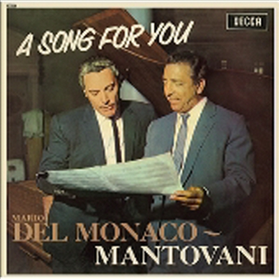 오 솔레 미오 - 비 마이 러브 - 델 모나코 송 앨범 (Mario Del Monaco & Mantovani - A Song For You) (Tower Records Ltd. Ed)(Bonus Track)(일본반)(CD) - Mario Del Monaco