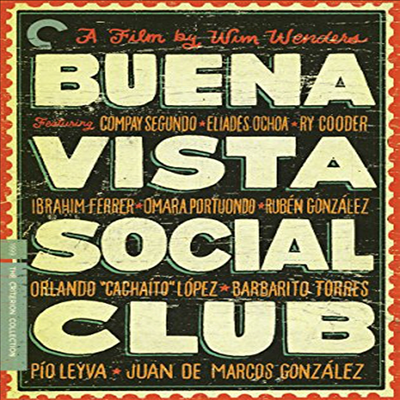Criterion Collection: Buena Vista Social Club (부에나 비스타 소셜 클럽)(지역코드1)(한글무자막)(DVD)