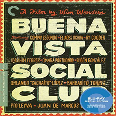 Criterion Collection: Buena Vista Social Club (부에나 비스타 소셜 클럽)(한글무자막)(Blu-ray)
