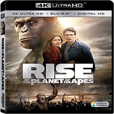 Rise Of The Planet Of The Apes (혹성탈출: 진화의 시작) (2011) (한글무자막)(4K Ultra HD + Blu-ray + Digital HD)