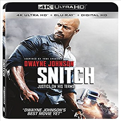 Snitch (스니치) (2013) (한글무자막)(4K Ultra HD + Blu-ray + Digital HD)