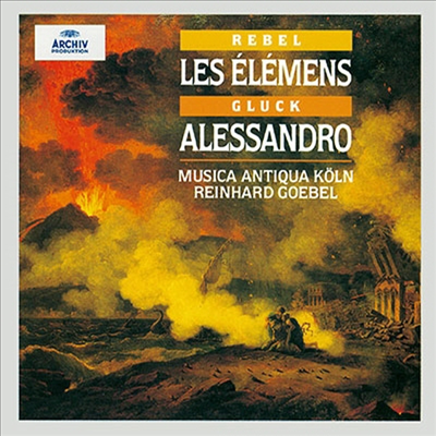 르벨: 사대 원소,텔레만: 칠중주 소나타,글룩: 발레 '알렉산더 대왕' (Rebel:Les Elemens, Telemann: Septet, Gluck: Alessandro) (Tower Records Ltd. Ed)(일본반)(CD) - Reinhard Goebel