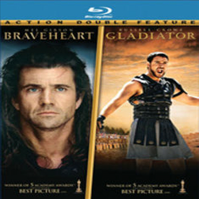 Braveheart/Gladiator (브레이브하트/글래디에이터)(한글무자막)(Blu-ray)