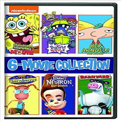 Nickelodeon Animated Movies Collection (니켈로디언)(지역코드1)(한글무자막)(DVD)