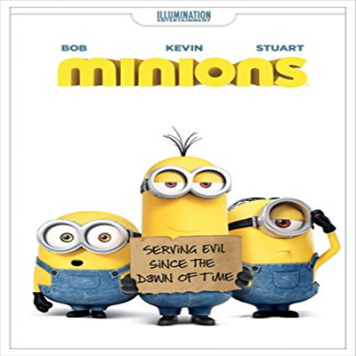 Minions (미니언즈)(지역코드1)(한글무자막)(DVD)