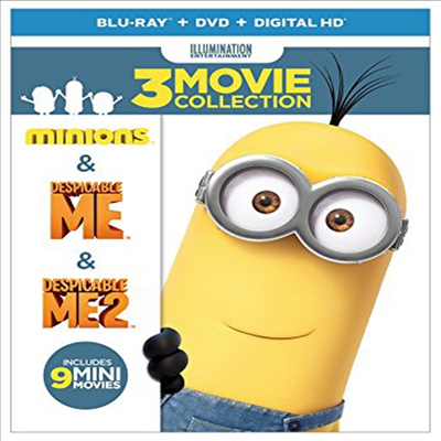 Despicable Me 3-Movie Collection (슈퍼배드 컬렉션)(한글무자막)(Blu-ray)