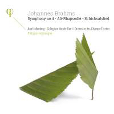 브람스: 교향곡 4번 &amp; 알토 랩소디 (Brahms: Symphony No. 4 &amp; Alto Rhapsody)(CD) - Philippe Herreweghe