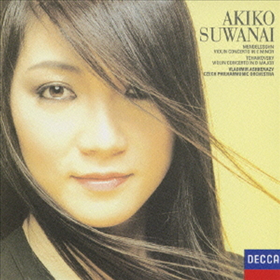 멘델스존, 차이코프스키: 바이올린 협주곡 (Mendelssohn &amp; Tchaikovsky: Violin Concertos) (SHM-CD)(일본반) - 아키코 스와나이 (Akiko Suwanai)