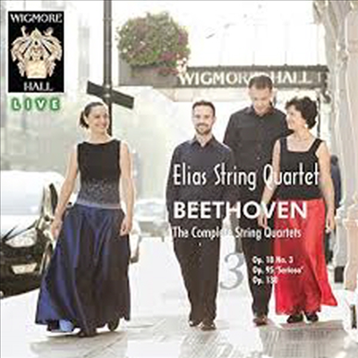 베토벤: 현악 사중주 3, 11 & 13번 (Beethoven: String Quartets Nos.3, 11 & 13) - Elias String Quartet