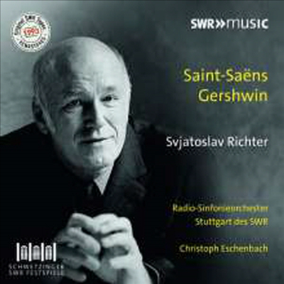 리히터 1993년 실황 - 거쉰: 피아노 협주곡 &amp; 생상스: 피아노 협주곡 5번 &#39;이집트&#39; (Svjatoslav Richter Concert 1993 - Gershwin: Piano Concerto In F Major &amp; Saint-Saens: Piano Concerto No.5 &#39;Egyptian&#39;)(CD) 