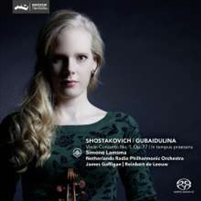쇼스타코비치: 바이올린 협주곡 1번 & 구바이둘리나: 현재의 (Shostakovich: Violin Concerto No.1 & Gubaidulina: In Tempus Praesens) (SACD Hybrid) - Schostakowitsch, D.