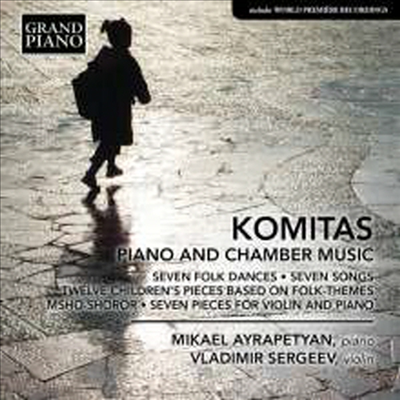 코미타스: 바이올린과 피아노를 위한 작품집 (Komitas: Works for Violin and Piano)(CD) - Vladimir Sergeev
