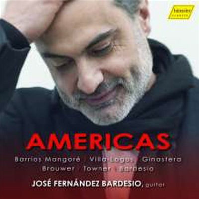 빌라-로보스, 바리오스, 히나스테라 - 기타 독주 작품집 (Villa-Lobos. Barrios, Ginastera - Works for Guitar &#39;Americas&#39;)(CD) - Jose Fernandez Bardesio