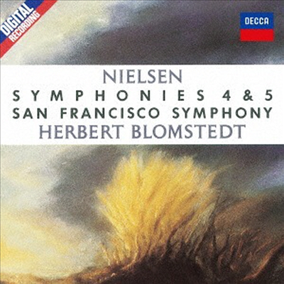 닐센: 교향곡 4, 5번 (Nielsen: Symphonies Nos.4 & 5) (SHM-CD)(일본반) - Herbert Blomstedt