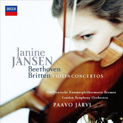 베토벤, 브리튼: 바이올린 협주곡 (Beethoven & Britten: Violin Concertos) (SHM-CD)(일본반) - Janine Jansen