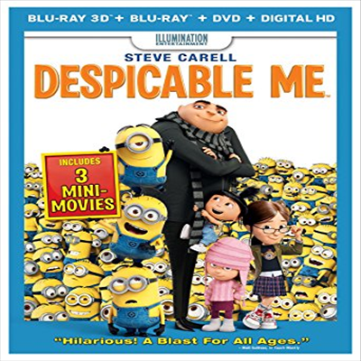 Despicable Me (슈퍼배드)(한글무자막)(Blu-ray 3D+Blu-ray)