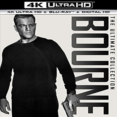 The Bourne Ultimate Collection (본 시리즈 컬렉션) (한글무자막)(4K Ultra HD + Blu-ray + Digital HD)(Boxset)