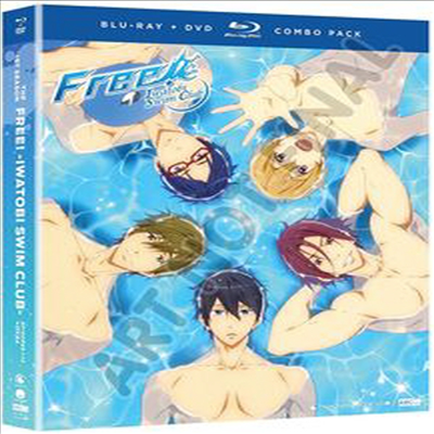 Free: Iwatobi Swim Club - Season One (프리: 이와토비 스윔 클럽 - 시즌 1)(한글무자막)(2Blu-ray + 2DVD)