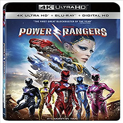 Saban's Power Rangers (파워레인져스: 더 비기닝) (2017) (한글무자막)(4K Ultra HD + Blu-ray + Digital HD)