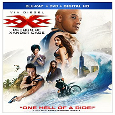 Xxx: Return Of Xander Cage (트리플 엑스 리턴즈)(한글무자막)(Blu-ray+DVD)