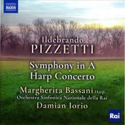 피제티: 교향곡 &amp; 하프 협주곡 (Pizzetti: Symphony In A &amp; Harp Concerto)(CD) - Damian Iorio