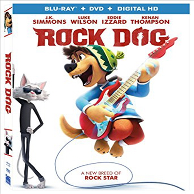 Rock Dog (드림 쏭)(한글무자막)(Blu-ray+DVD)