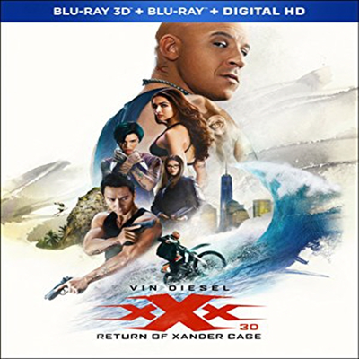 xXx: Return of Xander Cage (트리플 엑스 리턴즈)(한글무자막)(Blu-ray 3D+Blu-ray+DVD)