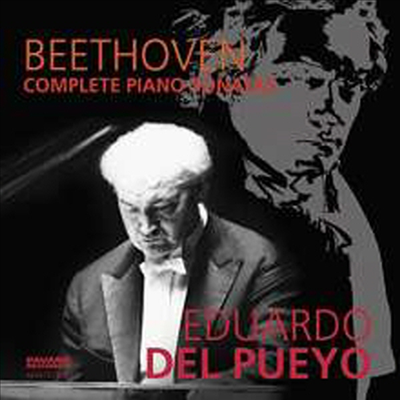 베토벤: 피아노 소나타 1-32번 (Beethoven: Complete Piano Sonatas) (9CD Boxset) - Eduardo del Pueyo