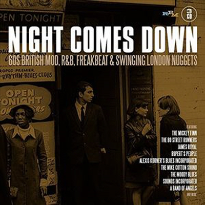 Various Artists - 60&#39;s British Mod, R&amp;B, Freakbeat &amp; Swinging London Nuggets (3CD)