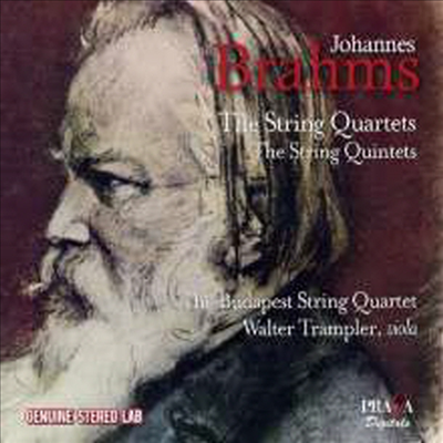 브람스: 현악 사중주 1-3번, 현악 오중주 1, 2번 (Brahms: String Quartets No.1-3 & String Quintets No.1 &2) (2CD) - Budapest String Quartet