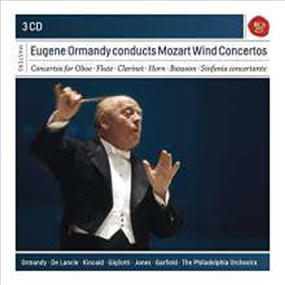 유진 오먼디가 지휘하는 모차르트 관악 협주곡집 (Eugene Ormandy conducts Mozart Wind Concertos) (3CD) - Eugene Ormandy