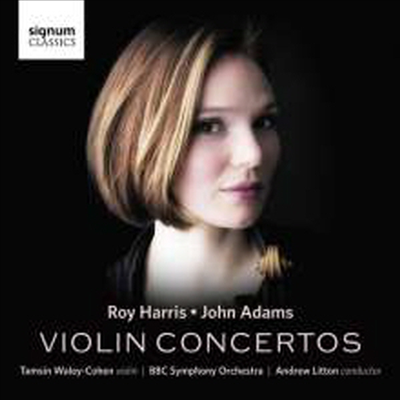 해리스, 아담스: 바이올린 협주곡 (Harris &amp; Adams: Violin Concertos)(CD) - Tamsin Waley-Cohen