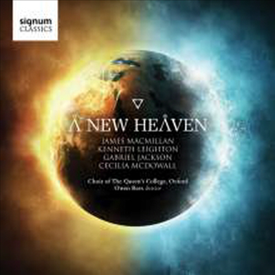 옥스퍼드 퀸스 칼리지 합창단 - 새로운 합창 음악의 조류 (Choir of the Queen's College Oxford - A New Heaven)(CD) - Choir of the Queen's College Oxford