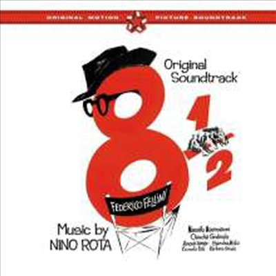 Nino Rota - Federico Fellini: 8 1/2 (페데리코 펠리니: 8과 1/2) (Remastered)(11 Bonus Tracks)(Soundtrack)(CD)