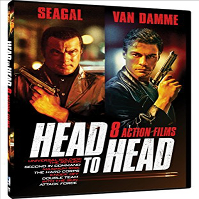 Head To Head: Steven Seagal Vs Jean-Claude Van Damme (헤드 투 헤드 스티븐 시갈/장 끌로드 반담)(지역코드1)(한글무자막)(DVD)