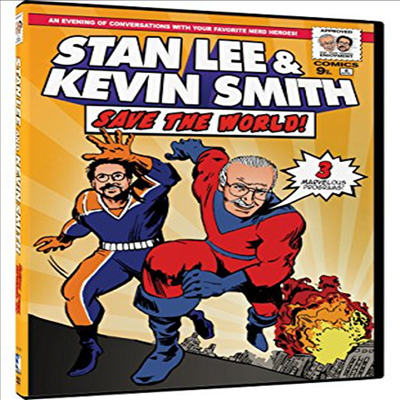Stan Lee &amp; Kevin Smith Save (스탠 리 앤드 케빈 스미스 세이브 더 월드)(지역코드1)(한글무자막)(DVD)