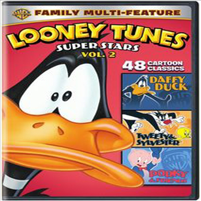 Looney Tunes Super Stars Vol. 2 (루니 툰스 슈퍼 스타스 Vol.2)(지역코드1)(한글무자막)(3DVD)