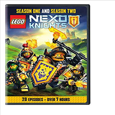 Lego Nexo Knights: Season 1 & Season 2 (레고 넥소나이츠)(지역코드1)(한글무자막)(DVD)