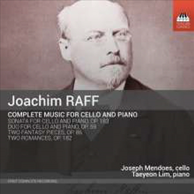 라프: 첼로 소나타, 로망스, 환상소곡 (Raff: Complete Music For Cello & Piano)(CD) - Joseph Mendoes