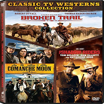 Broken Trail / Comanche Moon / Shadow Riders (브로큰 트레일/코만치 문/샤도우 라이더스)(지역코드1)(한글무자막)(DVD)