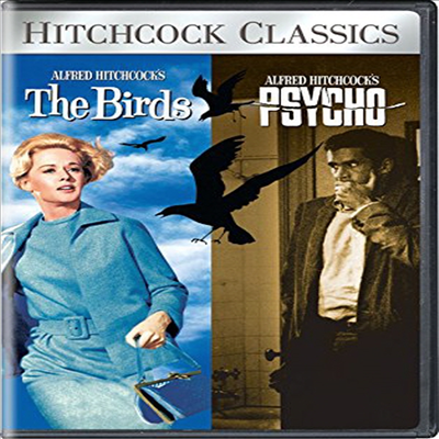 Birds / Psycho (1960) (새/싸이코)(지역코드1)(한글무자막)(DVD)