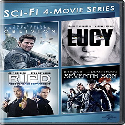 Oblivion / Lucy / R.I.P.D. / Seventh Son (오블리비언/루시/7번째 아들)(지역코드1)(한글무자막)(DVD)