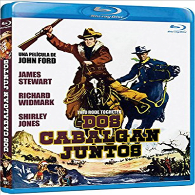 Two Rode Together (Dos Cabalgan Juntos) (투 로드 투게더) (1961) (PAL방식)(한글무자막)(Blu-ray)