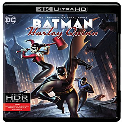 Batman And Harley Quinn (배트맨과 할리 퀸) (한글무자막)(4K Ultra HD + Blu-ray)