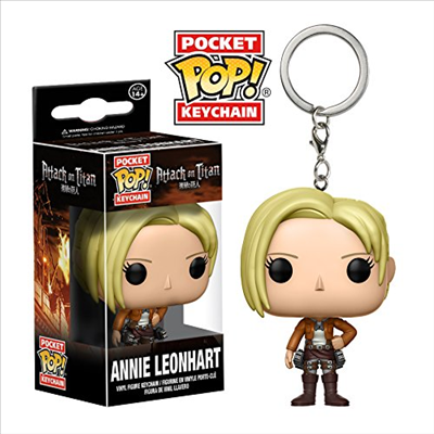 Funko - (펀코)Funko Pop! Keychain: Attack On Titan - Annie Leonhart (진격의거인)