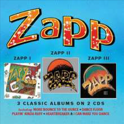 Zapp - Zapp I/Zapp II/Zapp III (3 Classic Albums on 2CD)