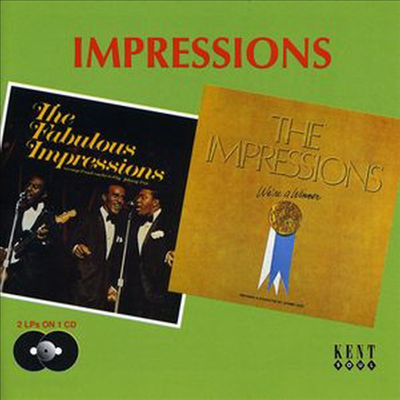 Impressions - Fabulous Impressions / We're A Winner (CD)