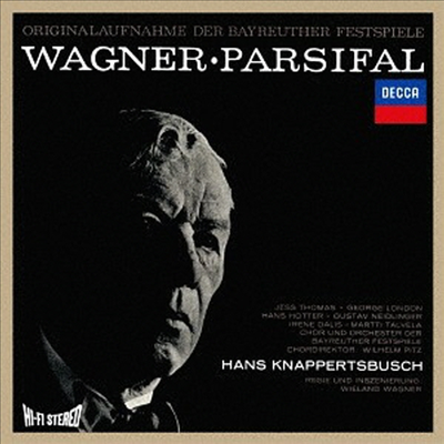 바그너: 파르지팔 (Wagner: Parsifal) (Ltd. Ed)(Single Layer)(3SHM-SACD)(일본반) - Hans Knappertsbusch